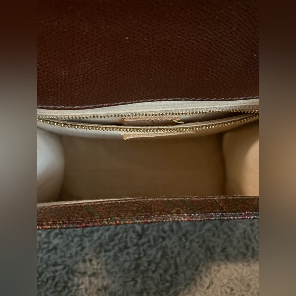 EUC ETRO Vintage 1997 classic paisley authentic shoulder bag - Picture 12 of 17
